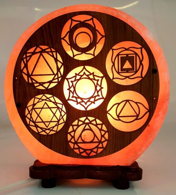 Lampe de Sel 7 Chakras