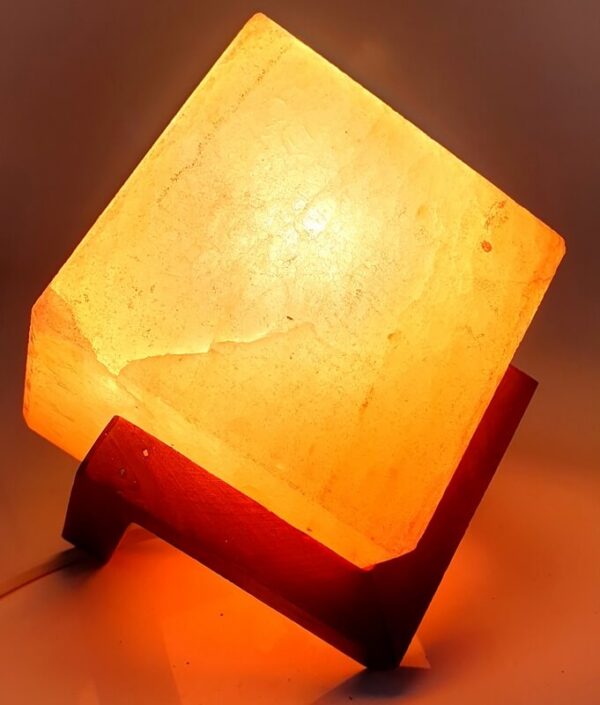 Lampe de Sel Cube DESIGN