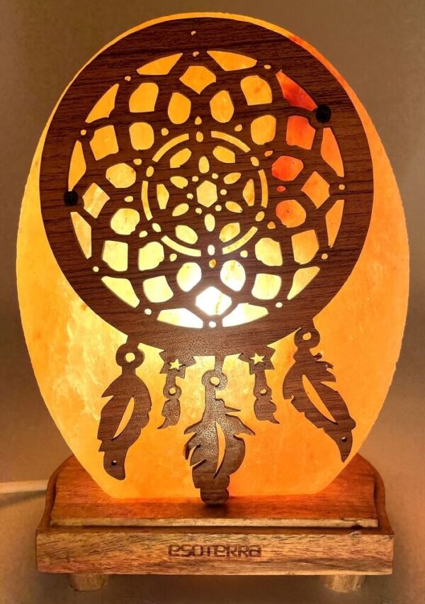 Lampe de Sel Attrape-rêves ovale