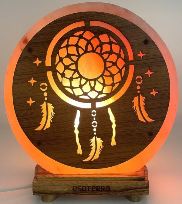 Lampe de Sel Attrape-rêves