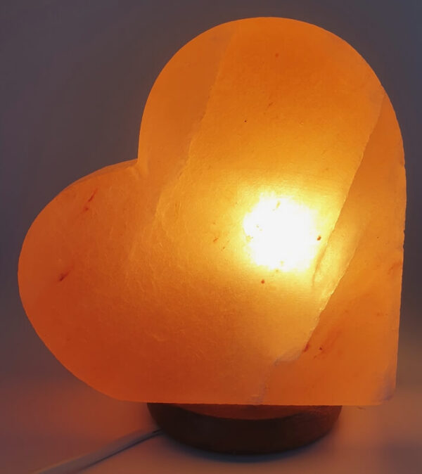 Lampe de Sel Himalaya Coeur