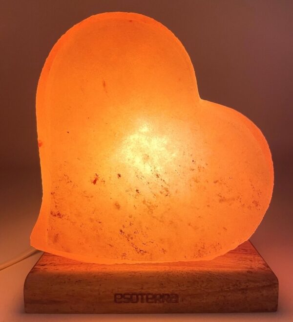 Lampe de Sel Himalaya Coeur Design