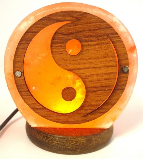 Lampe de Sel Yin Yang USB