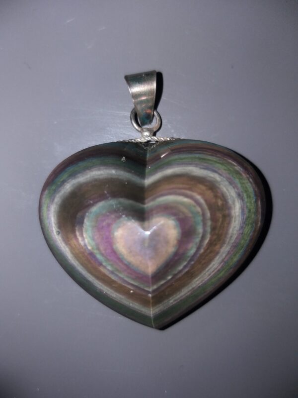 Obsidienne Manta Huichol Coeur