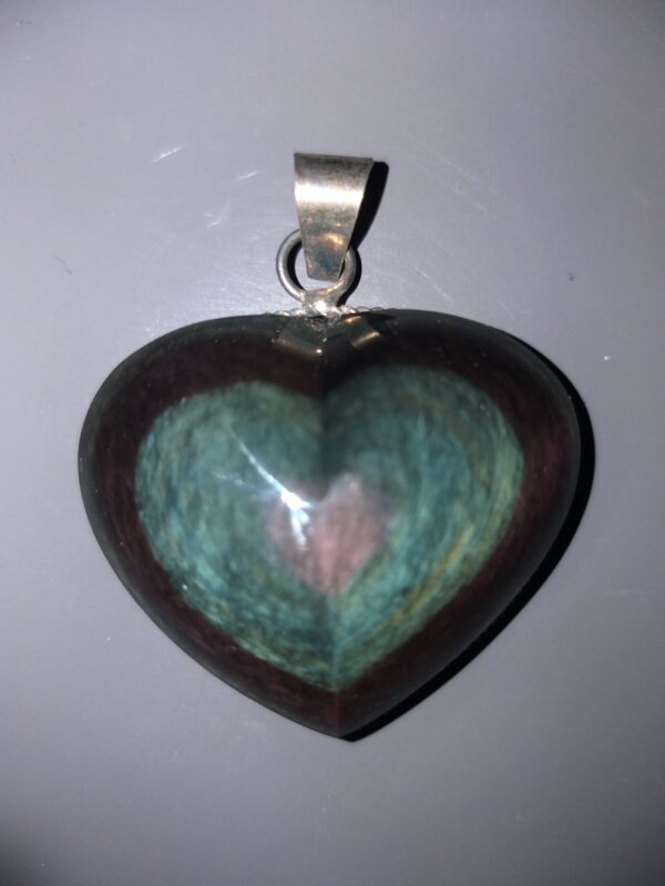 Obsidienne Manta Huichol Coeur
