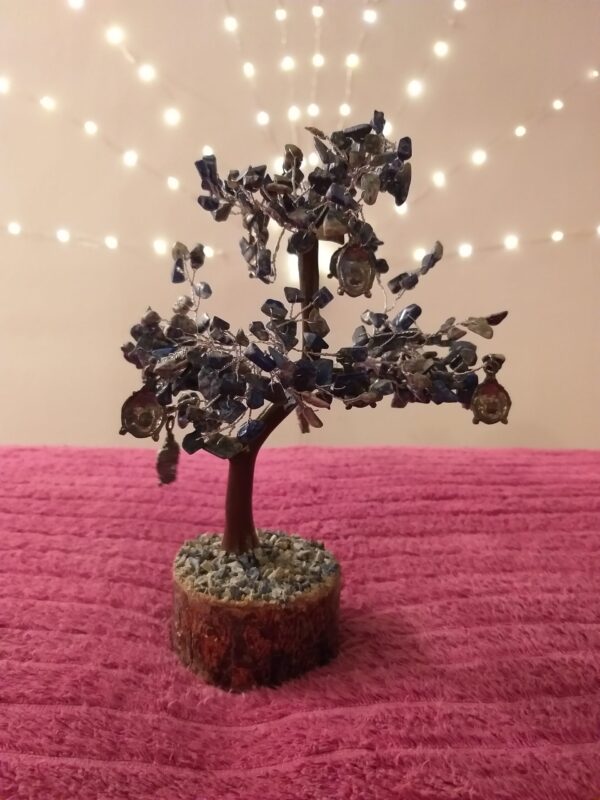 Arbre de Vie Lapis Lazuli Bouddha