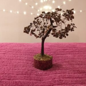 Arbre de Vie Oeil de Tigre Main Reiki