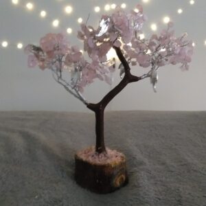 Arbre de Vie Quartz Rose Ganesh