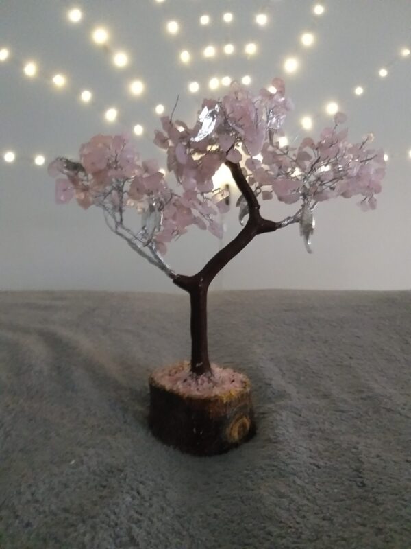 Arbre de Vie Quartz Rose Ganesh