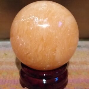 Sphère Calcite Orange