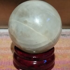 Sphère Garniérite (Pierre de Lune Verte)