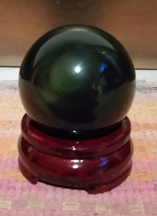 Sphère Obsidienne Oeil Céleste AA