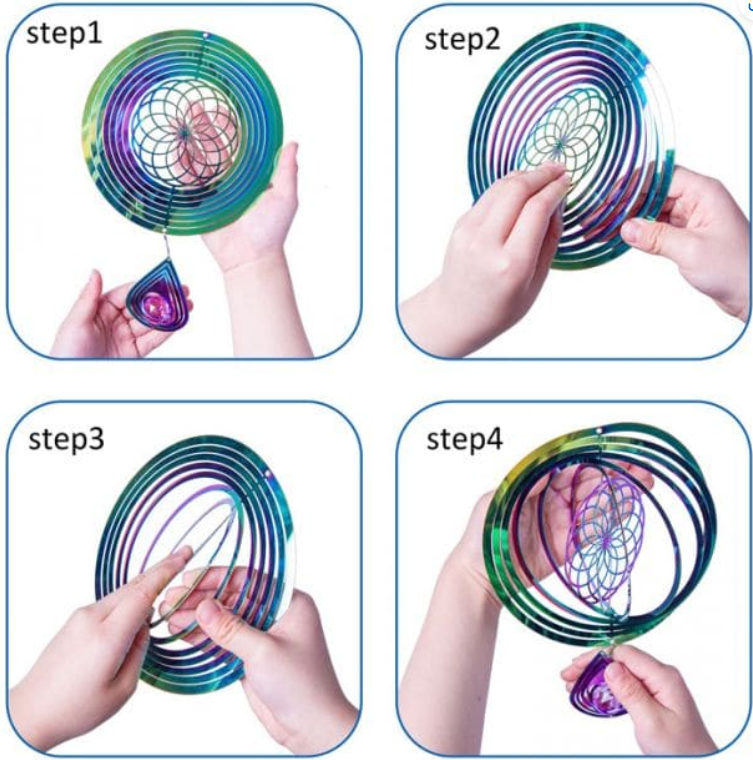 Carillon éolien 3D Arbre de Vie – Image 2
