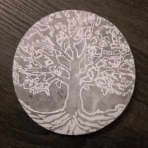 Porte-Encens Sélénite Arbre de Vie
